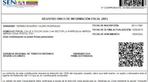 Cómo Sacar el Certificado del Rif en Venezuela