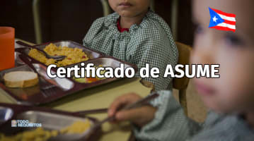 Certificado de ASUME