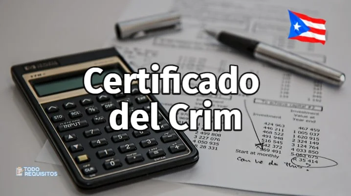 Certificado del Crim