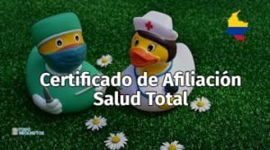 Comprobante de afiliados Salud Total