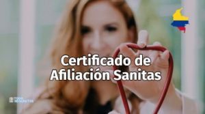 Comprobante de afiliados Sanitas