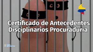 Comprobante de historial disciplinario