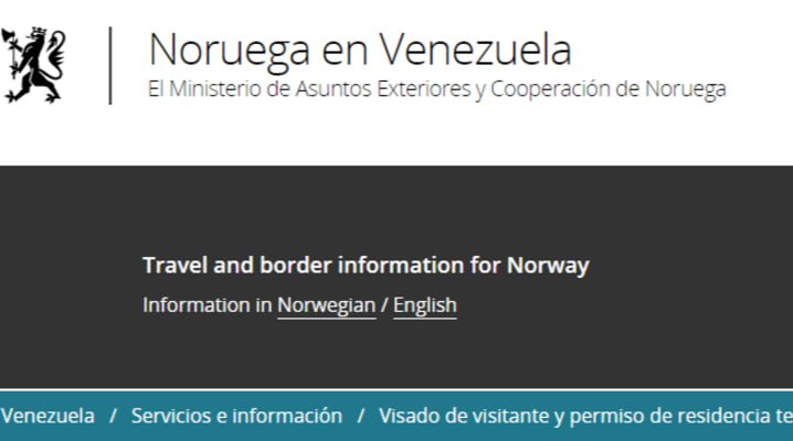 Consulado de Noruega en Venezuela