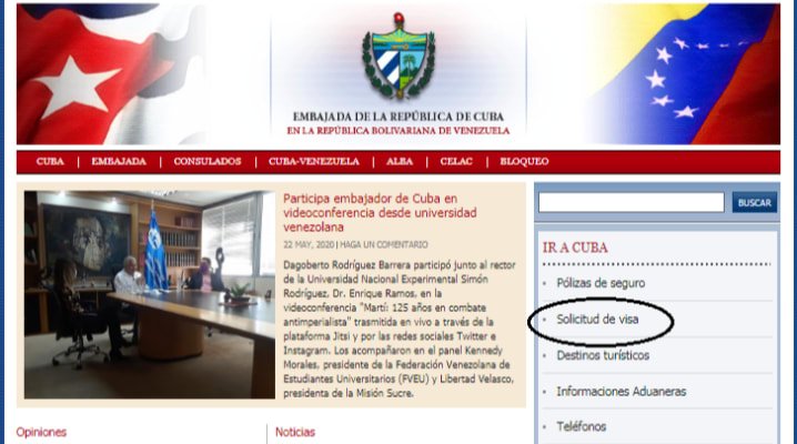 Visa de Turista para viajar a Cuba