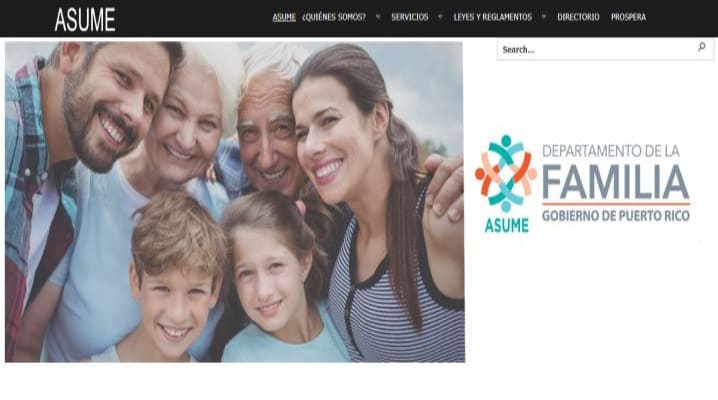 pagina oficial Asume