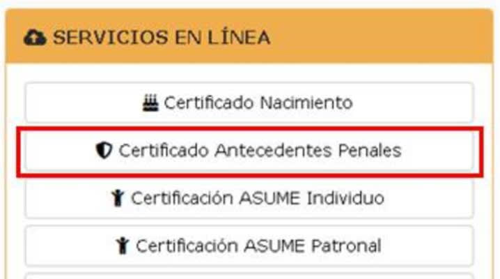 validar certificado de buena conducta